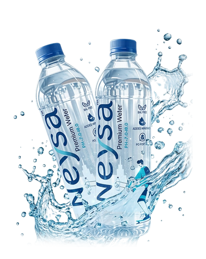 Premium branded water bottle